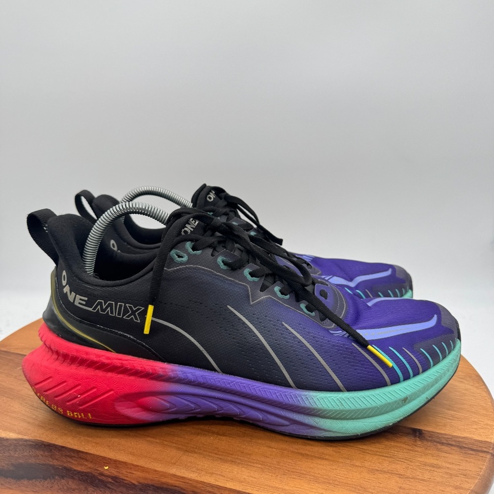 Onemix Bumper Elite Running Shoes Mens 12.5 Multicolor Athletic Gym Sneakers